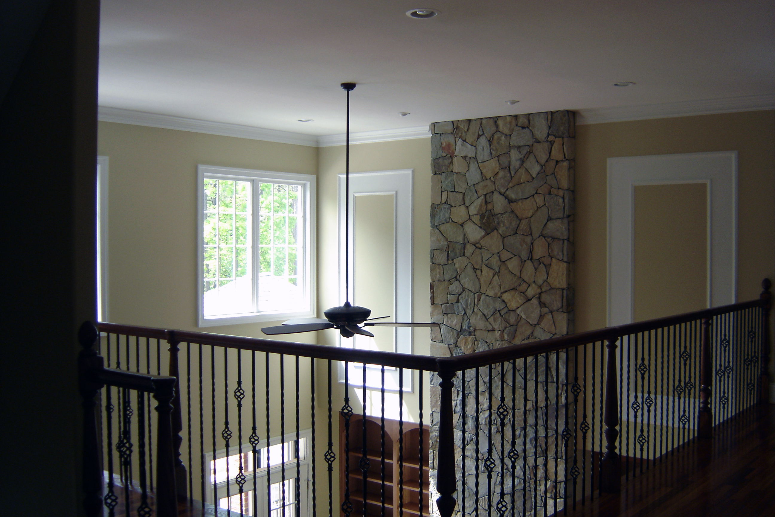entryway foyer by richard atack construction